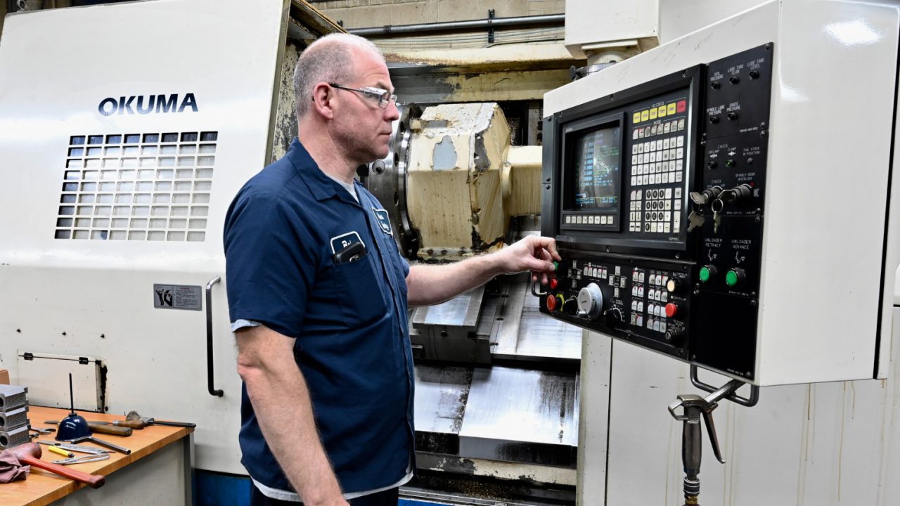 Complete in-house machining service